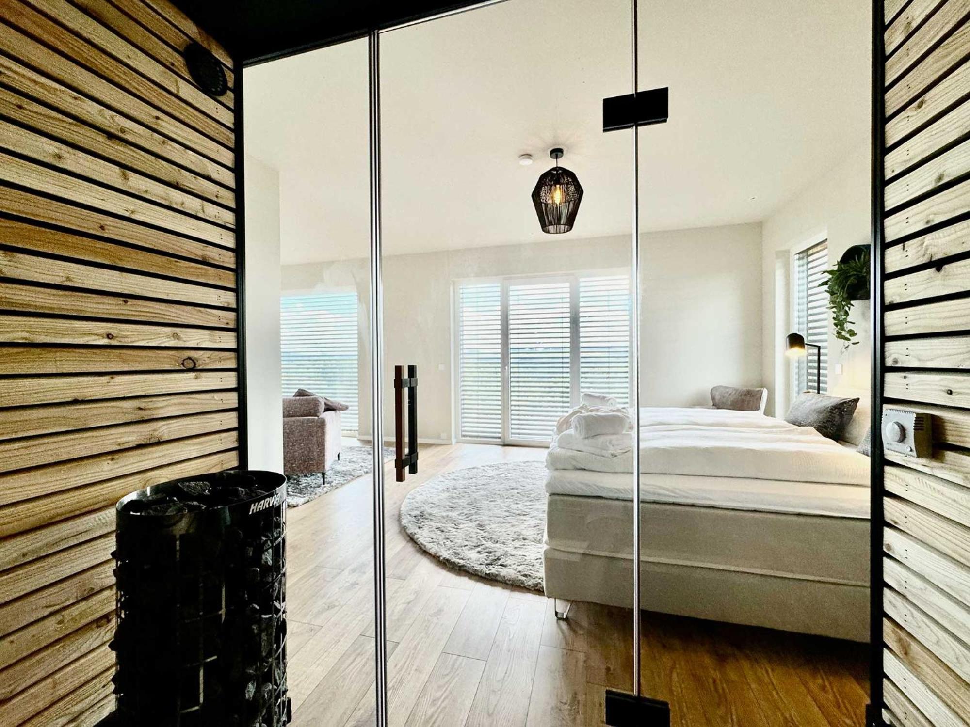 Luxapart Eifel Mit Privater Sauna Harscheid Ruang foto