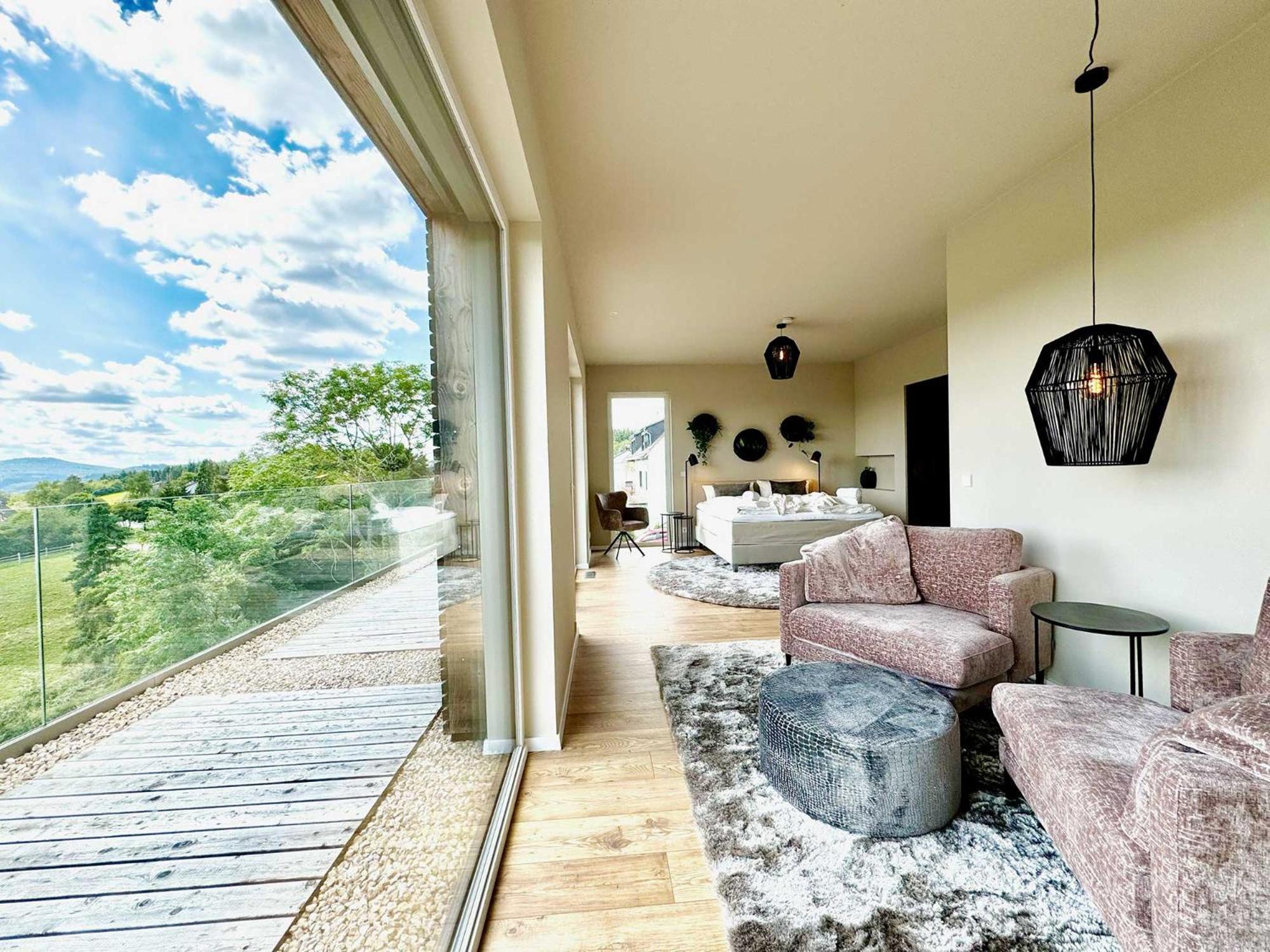 Luxapart Eifel Mit Privater Sauna Harscheid Bagian luar foto
